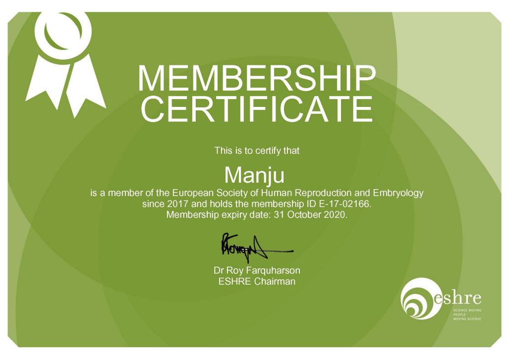Accreditation Certificate 6