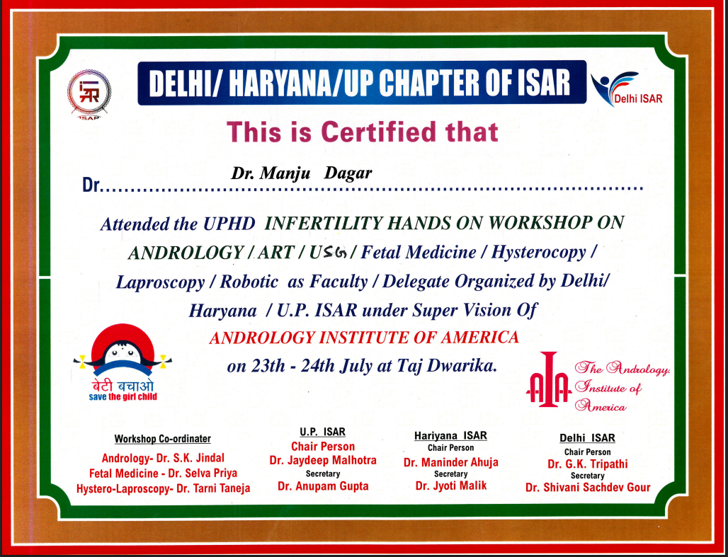 Accreditation Certificate 6
