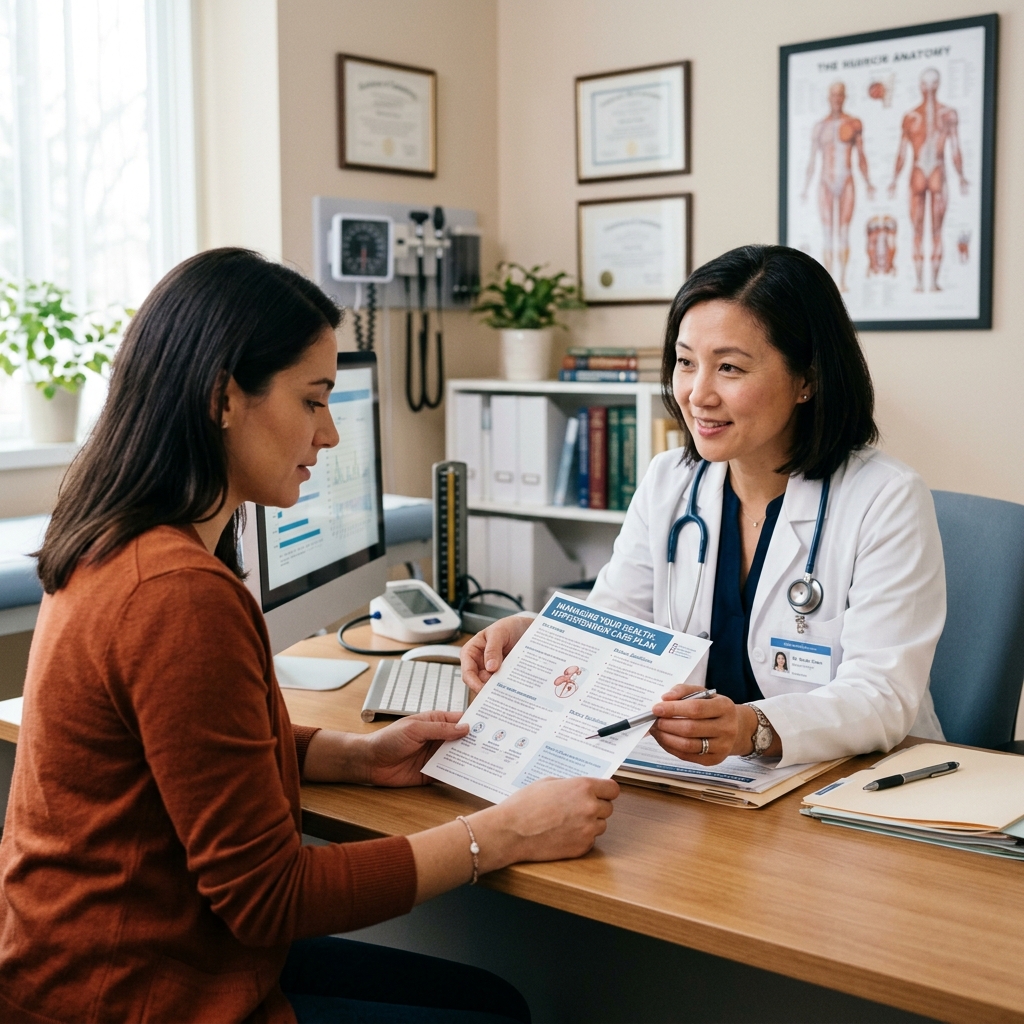 Doctor patient consultation