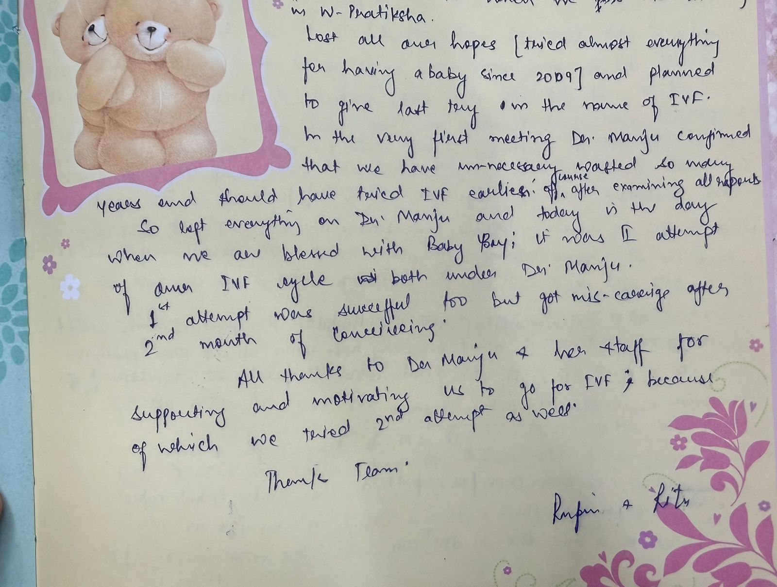 Handwritten Review 7