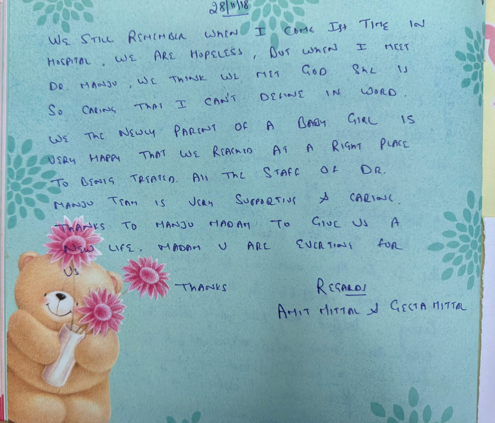 Handwritten Review 8