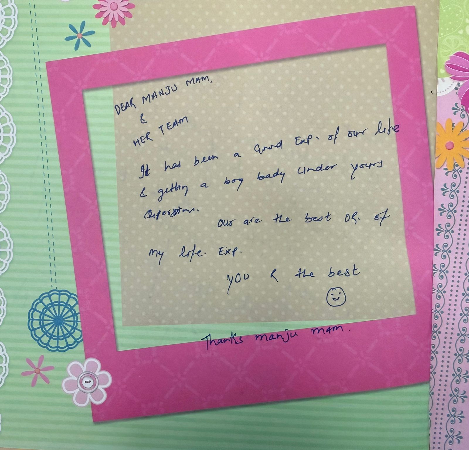 Handwritten Review 8